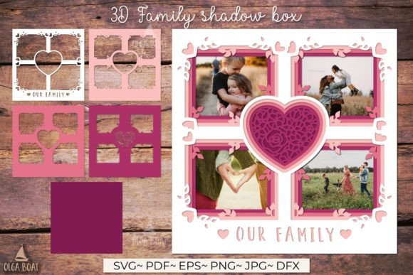 3d Family Shadow Box Svg Family Frame: A Creative Tool for Personal and Professional Projects