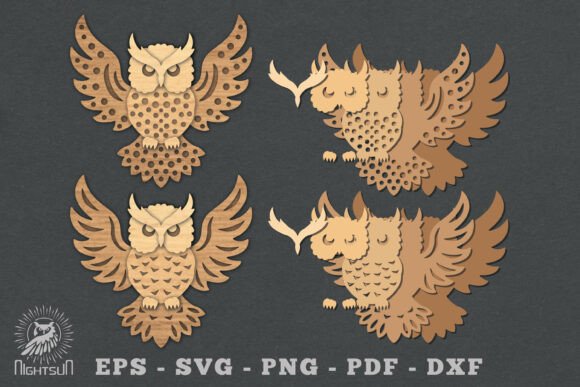 3D Owl Laser Cut Decoration: Creative Ideas & Uses