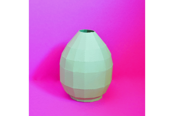 Bring Elegance to Your Paper Crafting Projects with the 3D Oval Vase