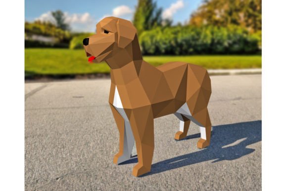 Cane Corso Sculpture - 3d Papercraft
