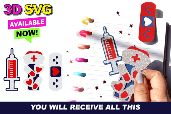 Enhancing Creativity with Nurse Bookmarks 3D SVG: A Comprehensive Guide