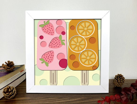 Everything You Need to Know About the Summer Ice Cream Shadow Box 3D SVG