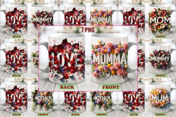 Mother’s Day LOVE 3D Mug Wrap Bundle: A Creative and Heartfelt Gift Solution